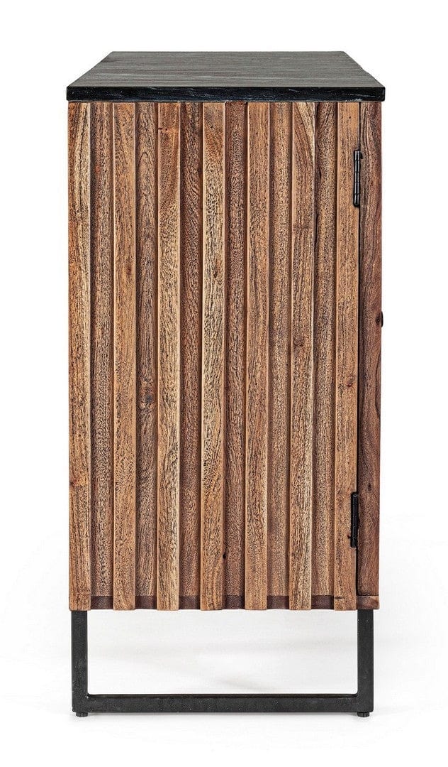 Bizzotto Credenza con 3 cassetti e 2 ante Norfolk Naturale