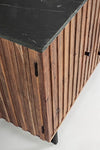 Bizzotto Credenza con 3 cassetti e 2 ante Norfolk Naturale