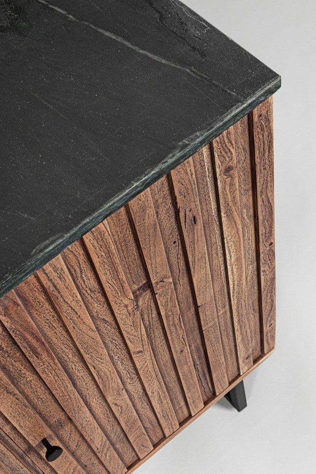 Bizzotto Credenza con 3 cassetti e 2 ante Norfolk Naturale