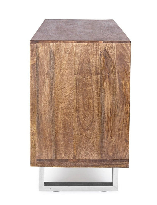 Bizzotto Credenza con 3 cassetti e 2 ante Stanton Naturale