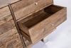 Bizzotto Credenza con 3 cassetti e 2 ante Stanton Naturale