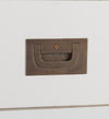 Moycor Credenza con 3 cassetti e 4 ante Everest Bianco