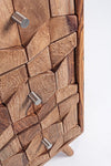 Bizzotto Credenza con 3 cassetti Kant Naturale