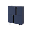 Lenart Credenza con 4 ante Colours CS 01 Blu Opaco