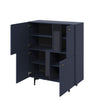 Lenart Credenza con 4 ante Colours CS 01 Blu Opaco