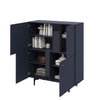 Lenart Credenza con 4 ante Colours CS 01 Blu Opaco