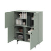 Lenart Credenza con 4 ante Colours CS 01 Verde Opaco