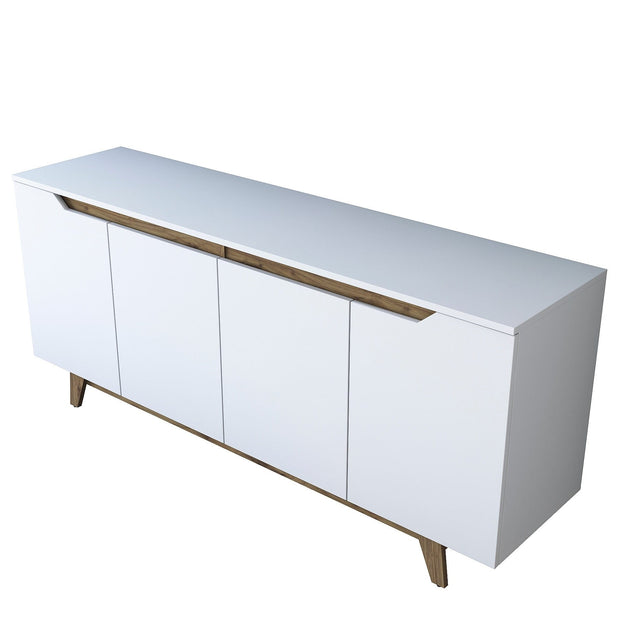 Asir Credenza con 4 ante GD102 - 1874 Bianco