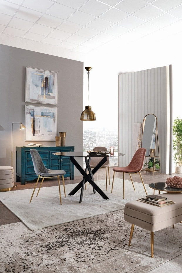 Bizzotto Credenza con 4 ante Jinan Blu