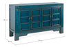 Bizzotto Credenza con 4 ante Jinan Blu