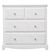 Bizzotto Credenza con 4 cassetti Blanc Bianco