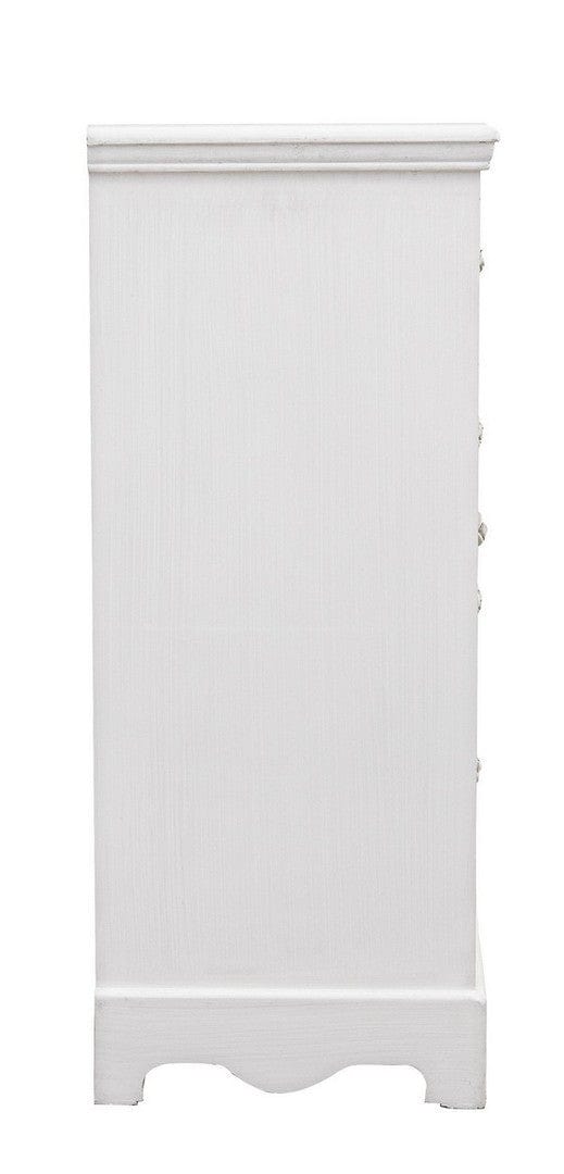 Bizzotto Credenza con 4 cassetti e 1 anta Blanc Bianco