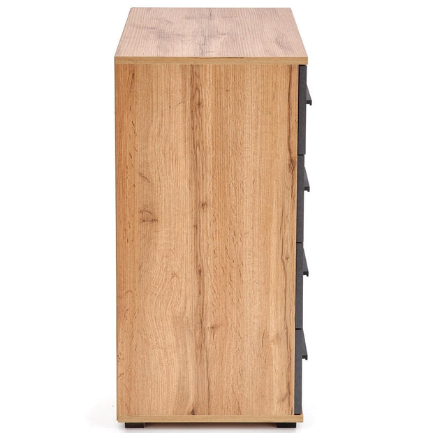 Halmar Credenza con 4 cassetti e 1 anta Liamis KM-2 Grigio