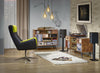 Halmar Credenza con 4 cassetti e 1 anta Mezani KM-3 Multicolore
