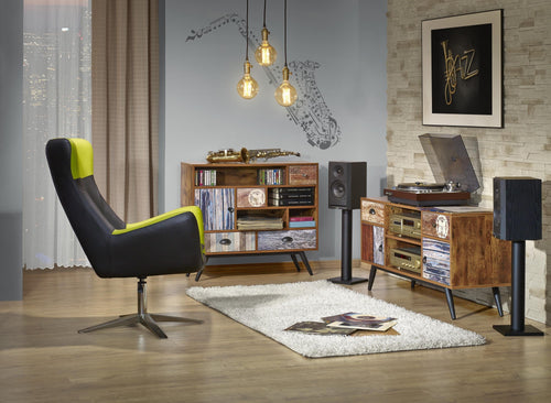 Halmar Credenza con 4 cassetti e 1 anta Mezani KM-3 Multicolore
