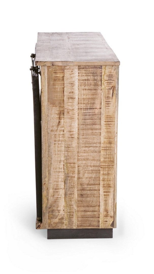 Bizzotto Credenza con 4 cassetti e 1 anta Tudor Naturale