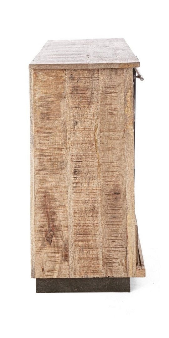 Bizzotto Credenza con 4 cassetti e 1 anta Tudor Naturale