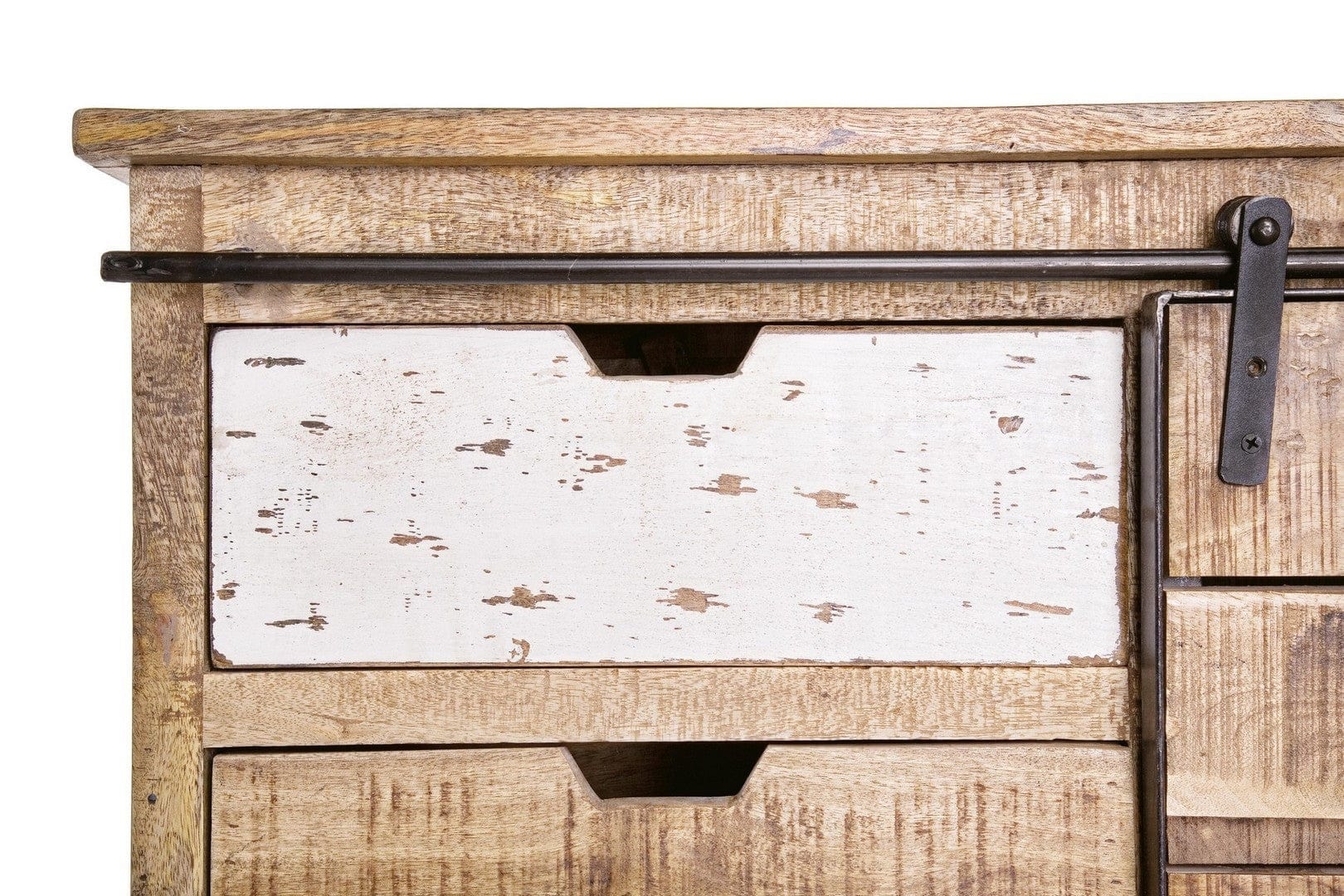 Bizzotto Credenza con 4 cassetti e 1 anta Tudor Naturale