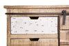 Bizzotto Credenza con 4 cassetti e 1 anta Tudor Naturale