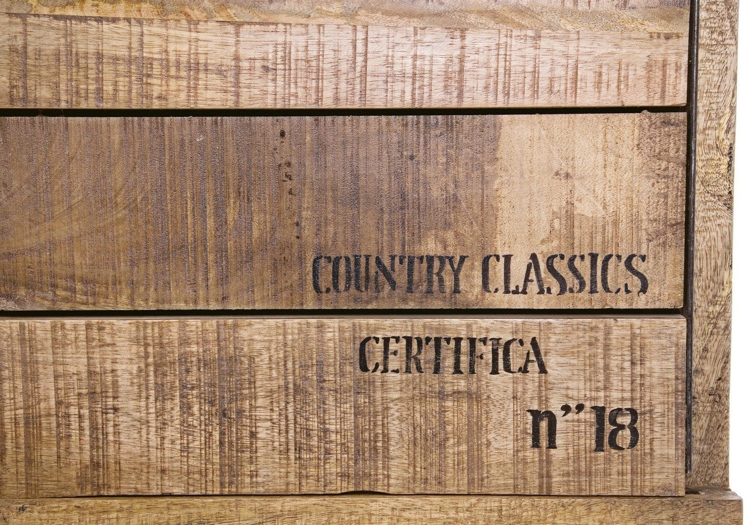 Bizzotto Credenza con 4 cassetti e 1 anta Tudor Naturale
