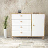 Asir Credenza con 4 cassetti e 1 anta Vilamo VL81-217 Bianco