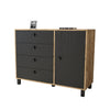 Asir Credenza con 4 cassetti e 1 anta Vilamo VL81-238 Naturale