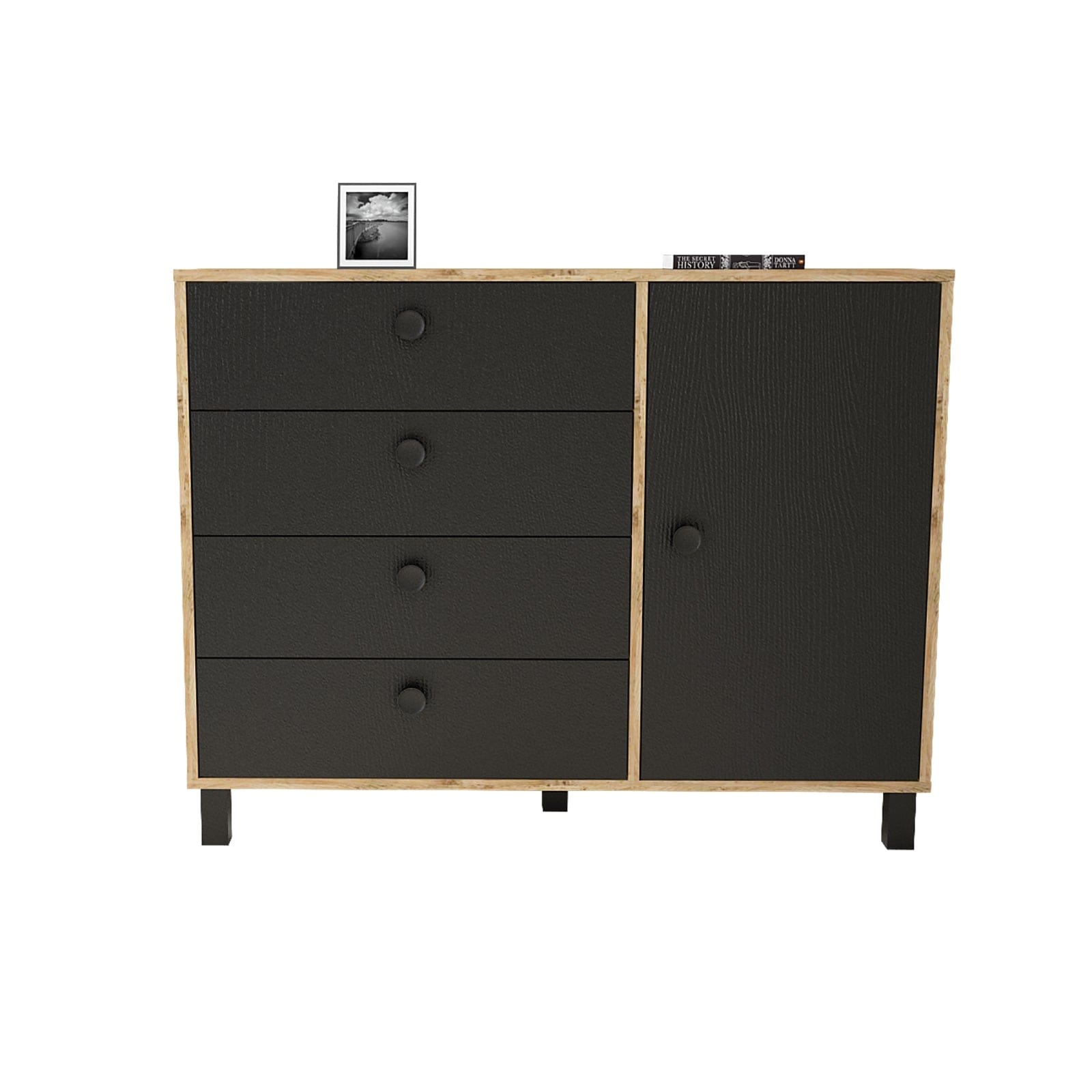 Asir Credenza con 4 cassetti e 1 anta Vilamo VL81-238 Naturale