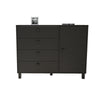 Asir Credenza con 4 cassetti e 1 anta Vilamo VL81-338 Nero