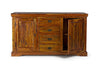 Bizzotto Credenza con 4 cassetti e 2 ante Chateaux Naturale