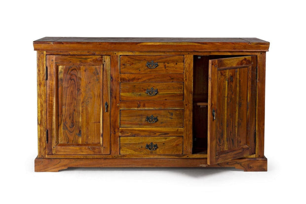 Bizzotto Credenza con 4 cassetti e 2 ante Chateaux Naturale
