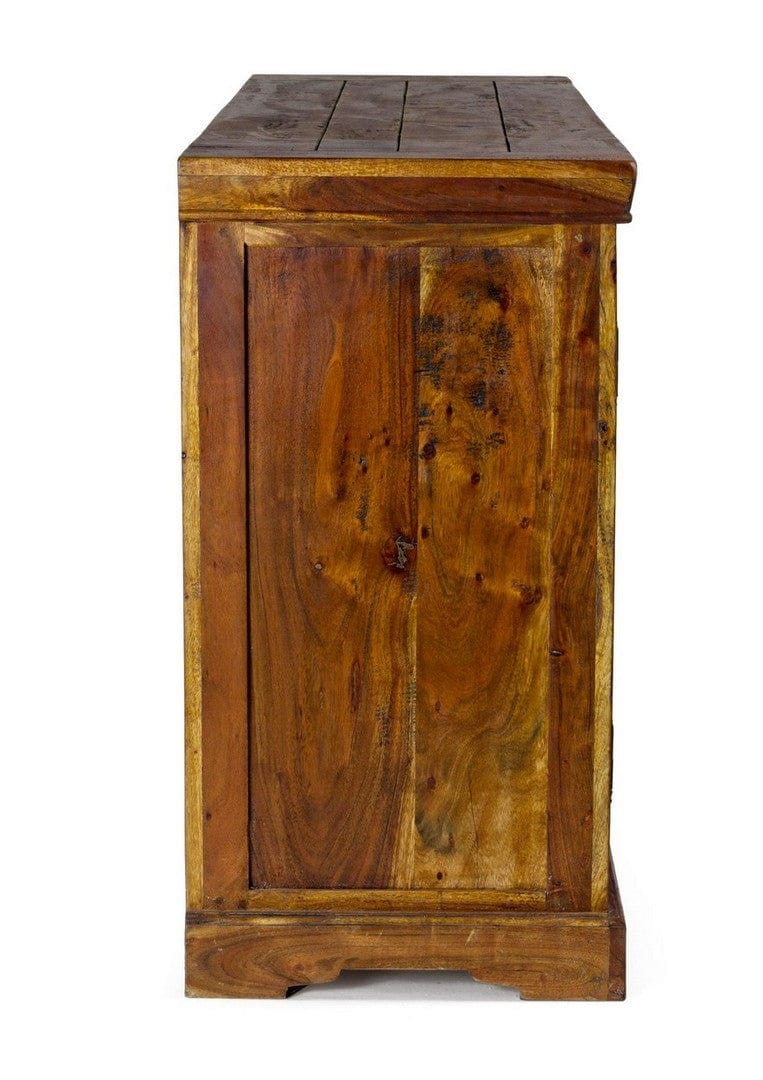 Bizzotto Credenza con 4 cassetti e 2 ante Chateaux Naturale