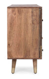 Bizzotto Credenza con 4 cassetti e 2 ante Dhaval Multicolore