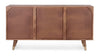 Bizzotto Credenza con 4 cassetti e 2 ante Dhaval Multicolore