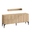 Credenza con 6 ante Stella Quercia (3)