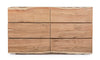Bizzotto Credenza con 6 cassetti Aron Naturale