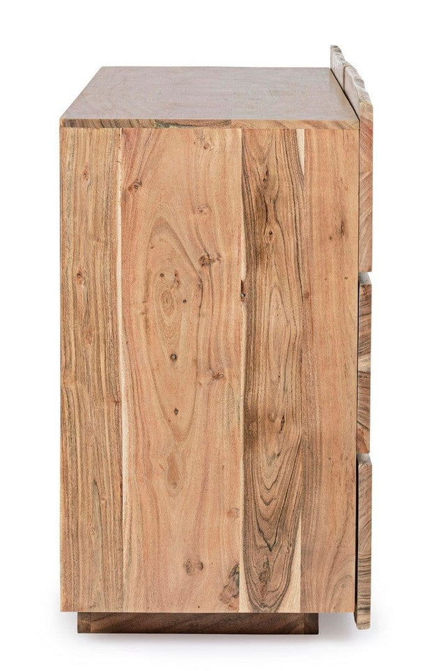 Bizzotto Credenza con 6 cassetti Aron Naturale