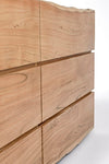 Bizzotto Credenza con 6 cassetti Aron Naturale