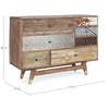 Bizzotto Credenza con 7 cassetti Dhaval Multicolore