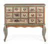 Bizzotto Credenza con 7 cassetti e 1 anta Kompart Naturale