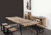 Bizzotto Credenza con 7 cassetti e 2 ante Tudor Naturale