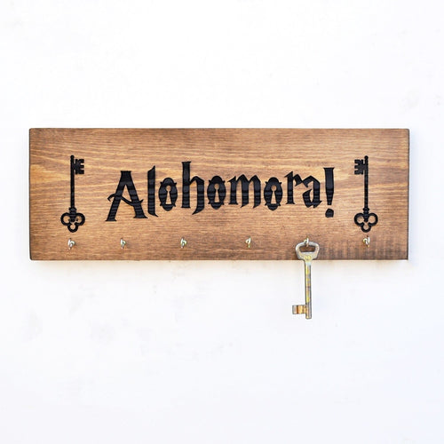 Asir Decorazione da parete con portachiavi Alohomora LAZ018 Naturale