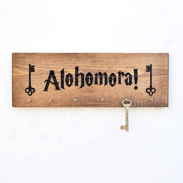 Asir Decorazione da parete con portachiavi Alohomora LAZ018 Naturale