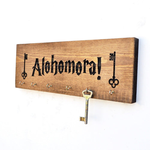 Asir Decorazione da parete con portachiavi Alohomora LAZ018 Naturale