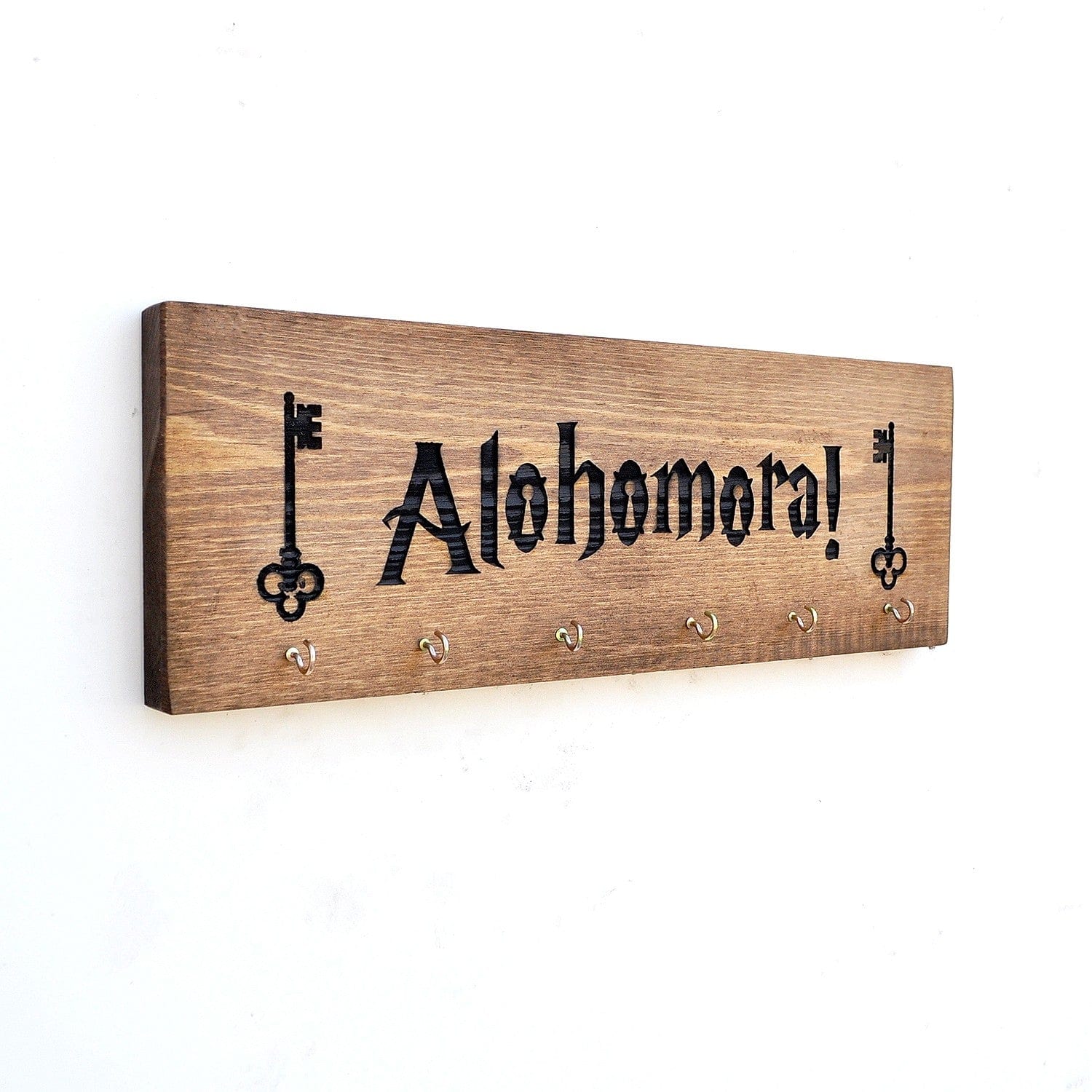 Asir Decorazione da parete con portachiavi Alohomora LAZ018 Naturale