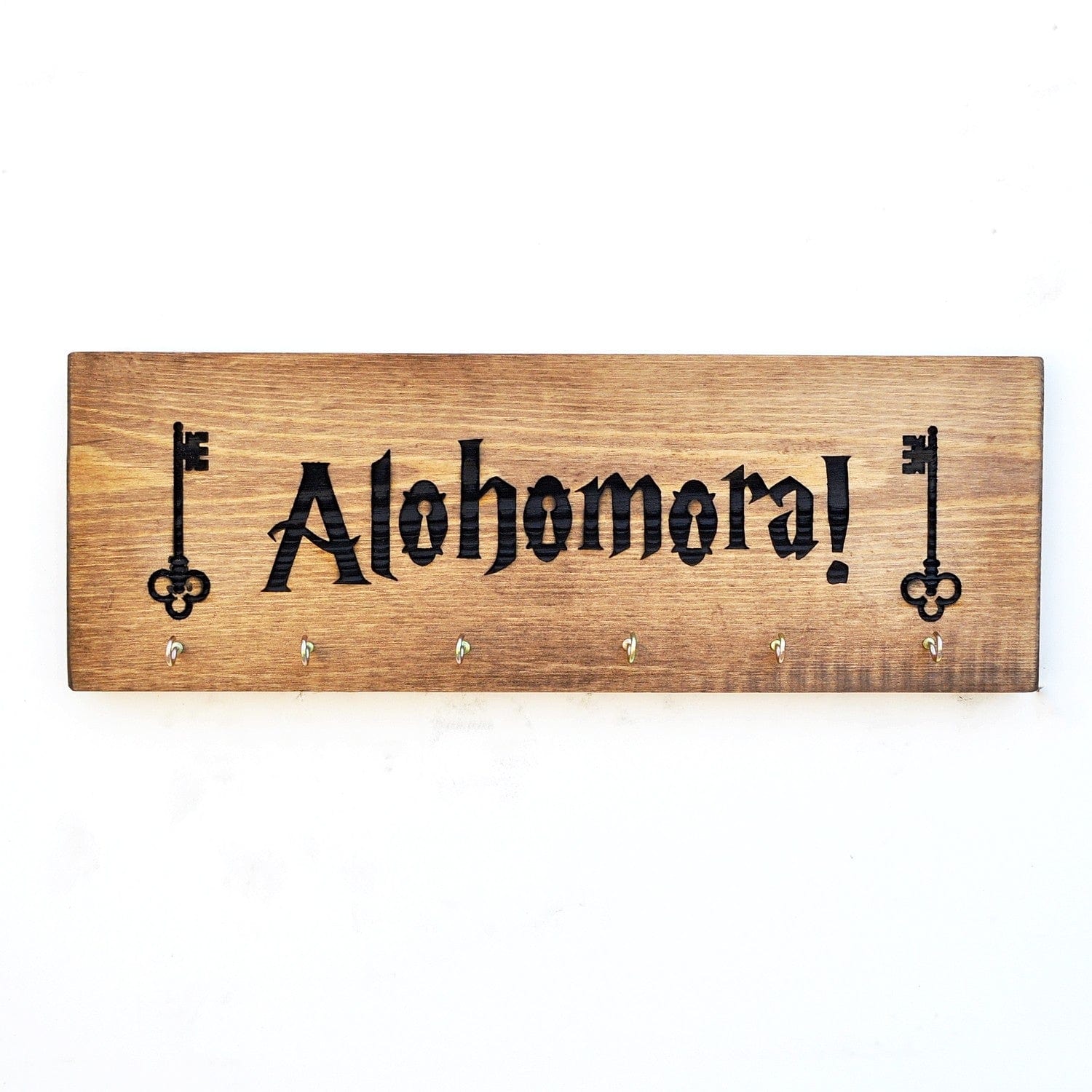 Asir Decorazione da parete con portachiavi Alohomora LAZ018 Naturale