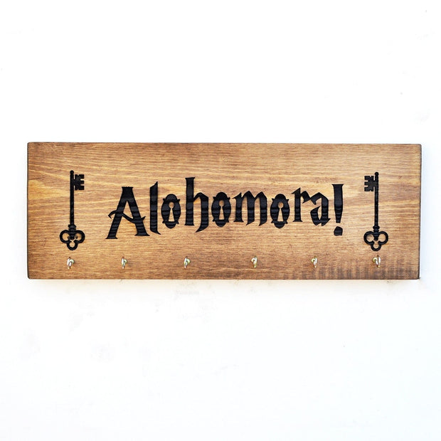 Asir Decorazione da parete con portachiavi Alohomora LAZ018 Naturale