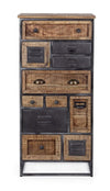 Bizzotto Dispensa con 11 cassetti Rupert Naturale