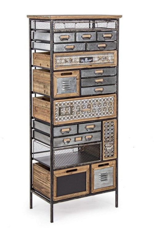 Bizzotto Dispensa con 19 cassetti Officina Naturale