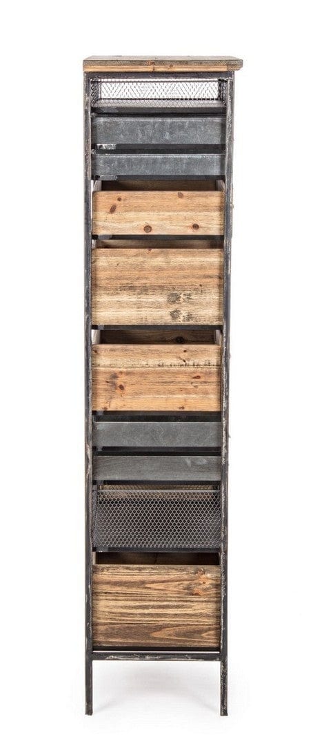 Bizzotto Dispensa con 19 cassetti Officina Naturale