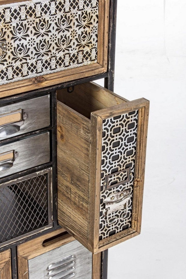 Bizzotto Dispensa con 19 cassetti Officina Naturale